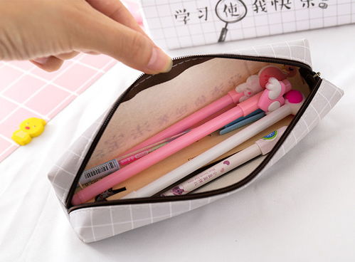 文具盒的时尚之选 韩版可爱透明笔袋